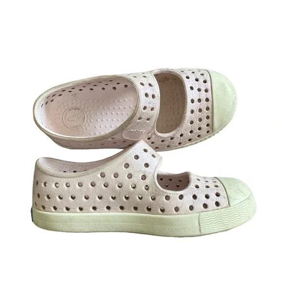 Native Light Pink Mary Jane size C9 Jefferson NAtive Shoes Slip on​​ - Picture 3 of 8
